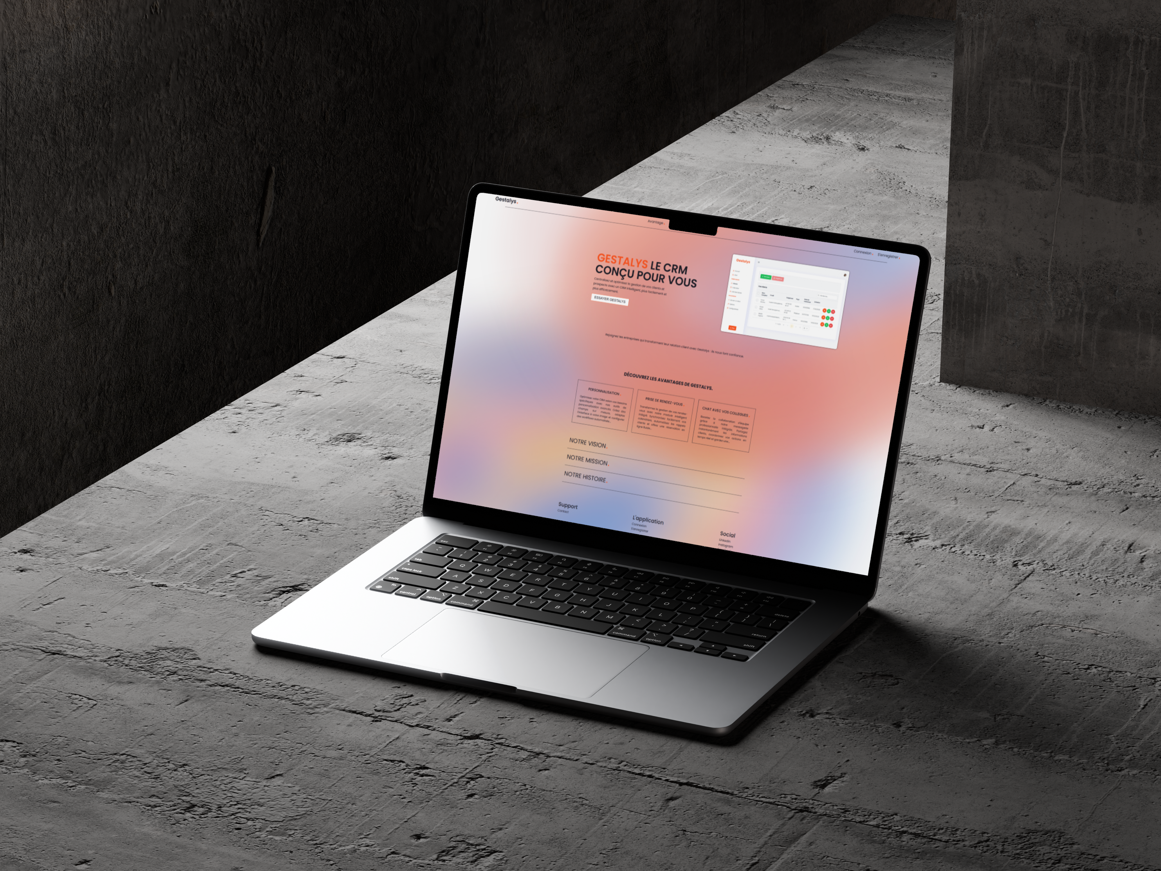Gestalys — CRM modulaire
