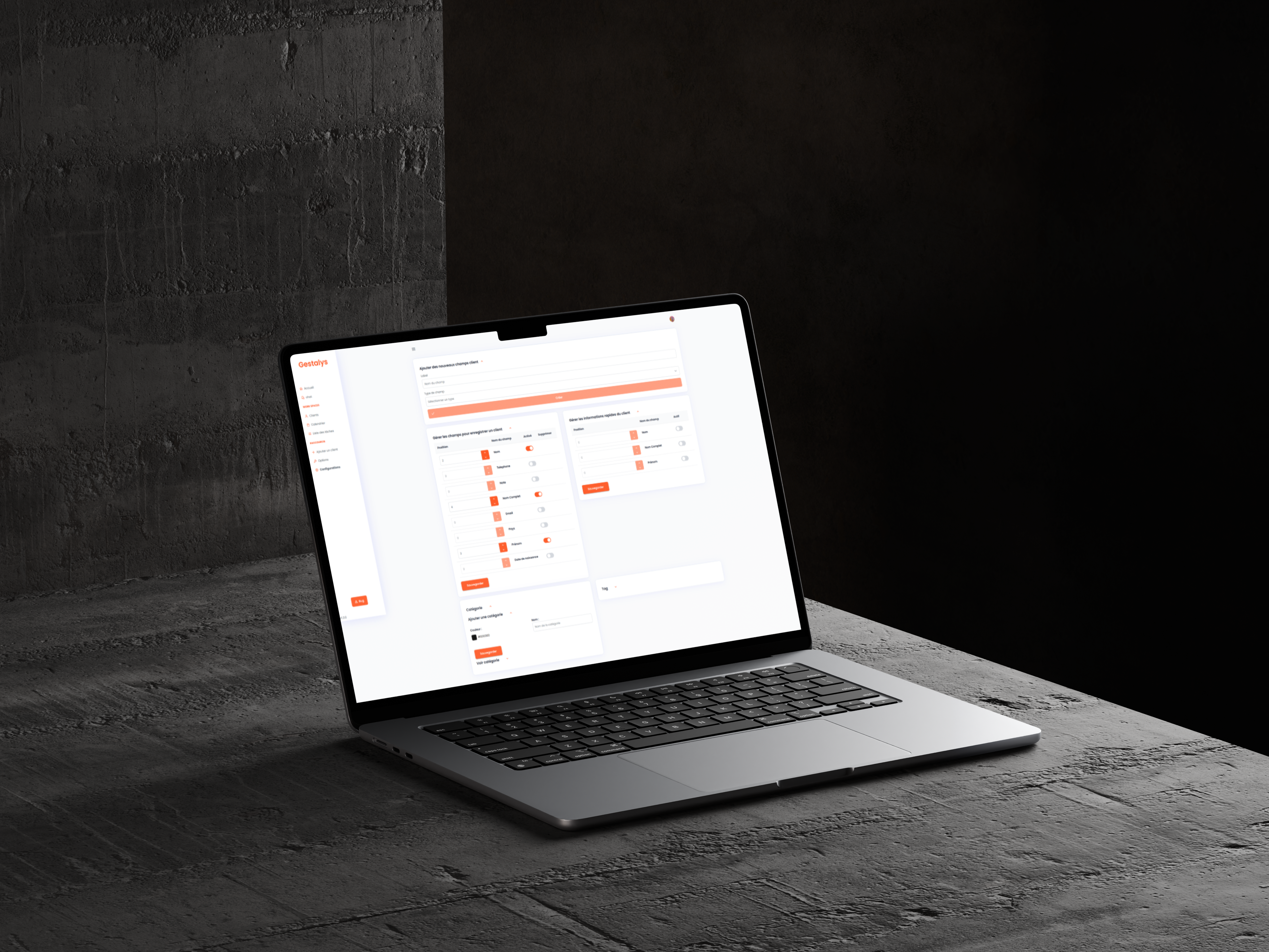 Gestalys — CRM modulaire